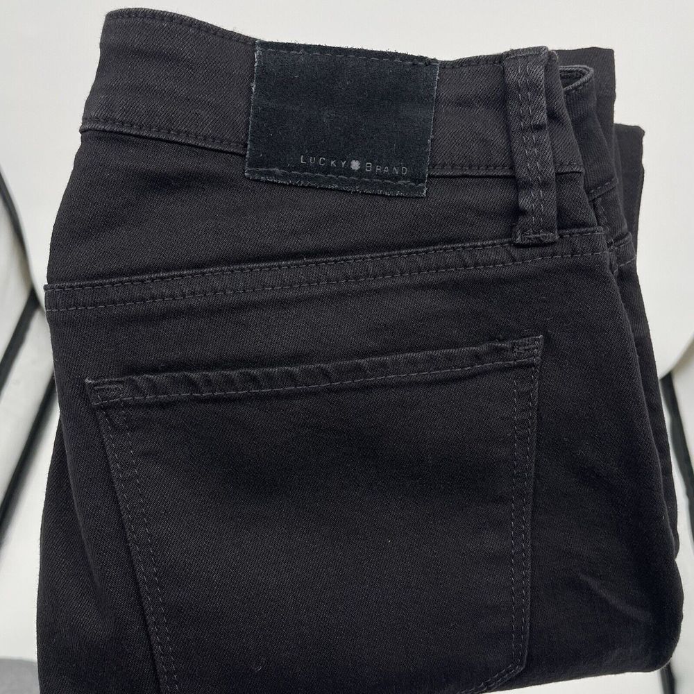 Lucky‎ Brand Women's 6/28R Dark Wash Shasha Boot Denim Jeans Black. - Picture 3 of 9